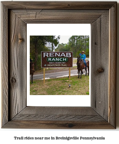 trail rides near me in Breinigsville, Pennsylvania